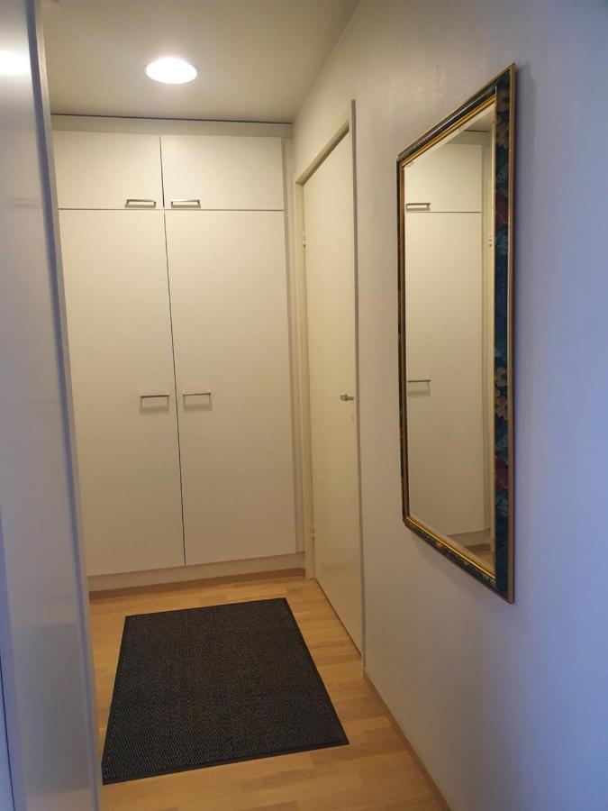 Moderni, Viihtyisae Pikkukaksio Saunalla Pori Exterior foto
