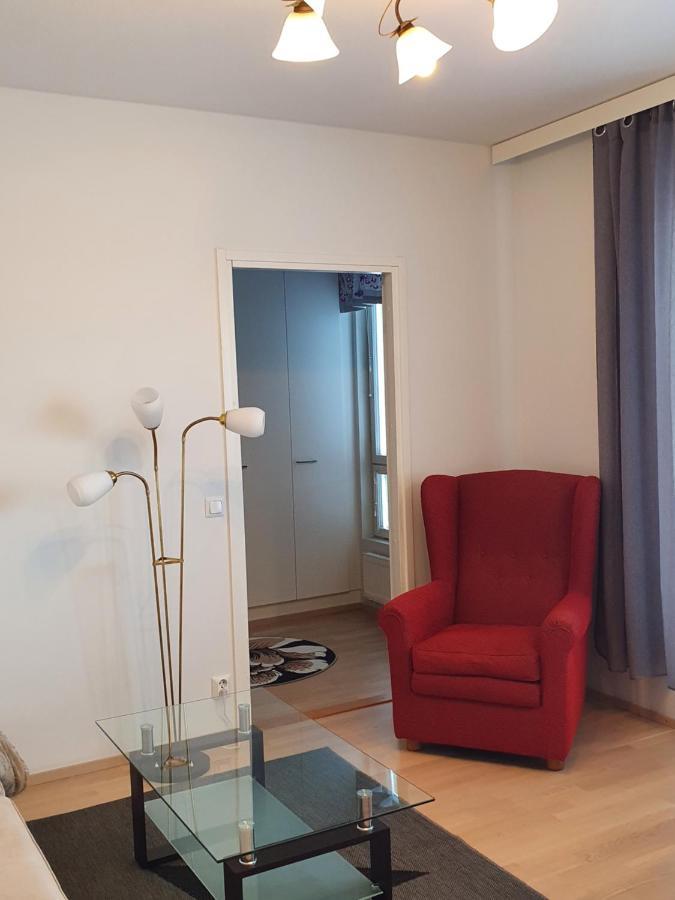 Moderni, Viihtyisae Pikkukaksio Saunalla Pori Exterior foto
