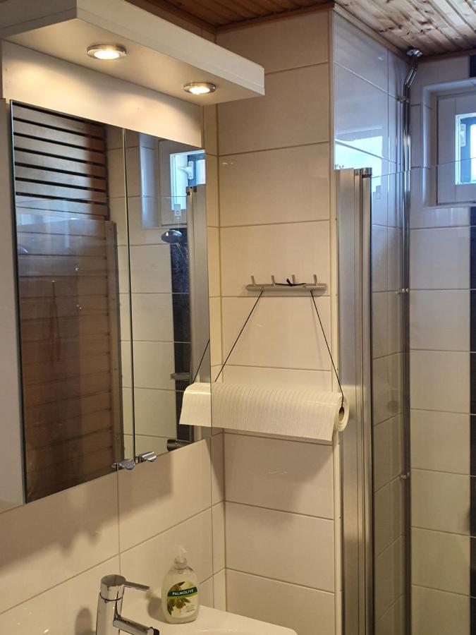 Moderni, Viihtyisae Pikkukaksio Saunalla Pori Exterior foto