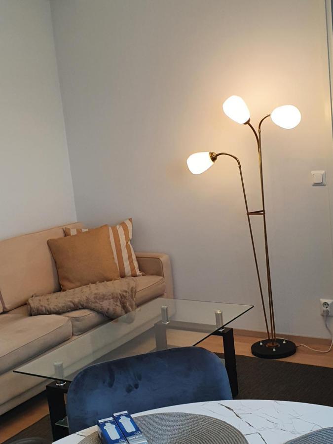 Moderni, Viihtyisae Pikkukaksio Saunalla Pori Exterior foto